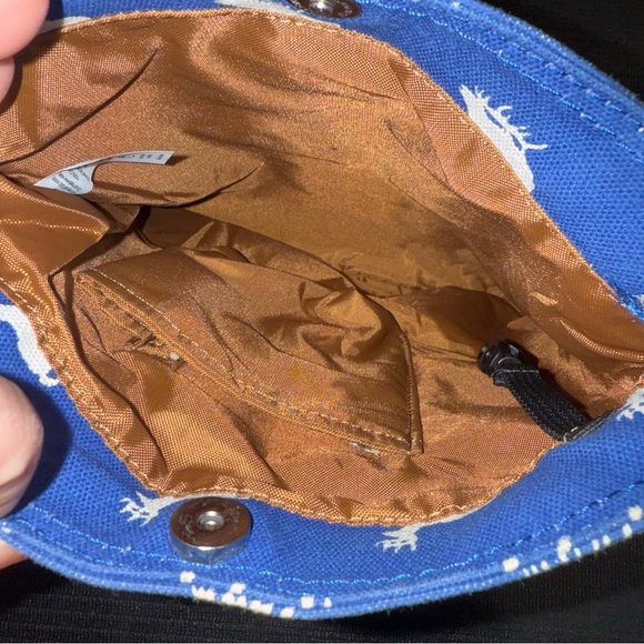 KAVU Blue Moose Print Crossbody Bag - Picture 5 of 8